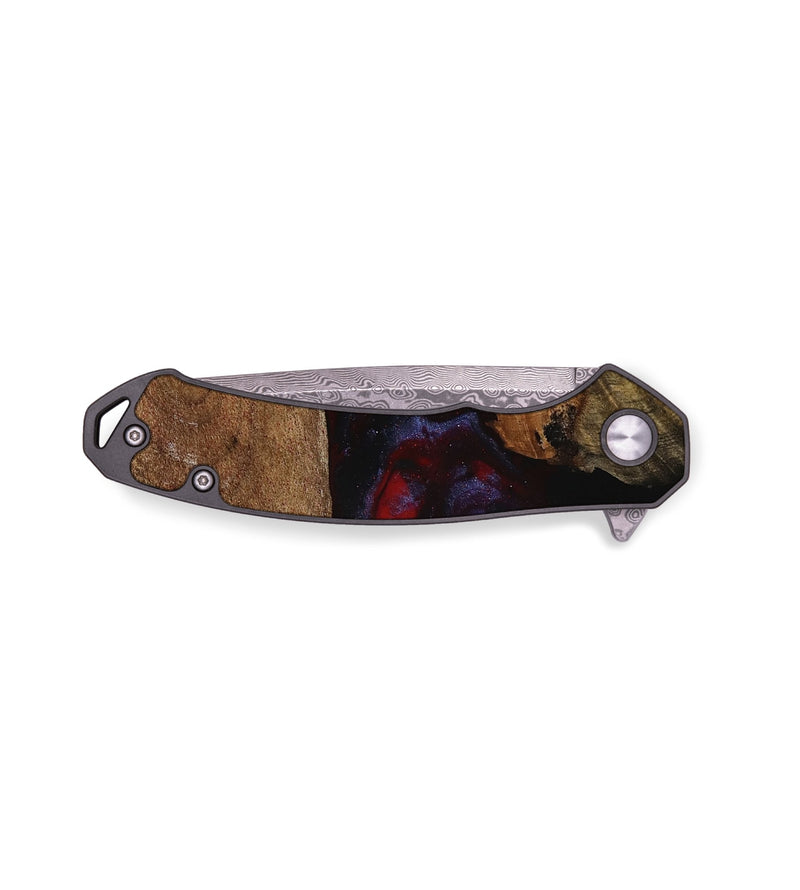 EDC Wood Pocket Knife - Cora (Red, 754710)