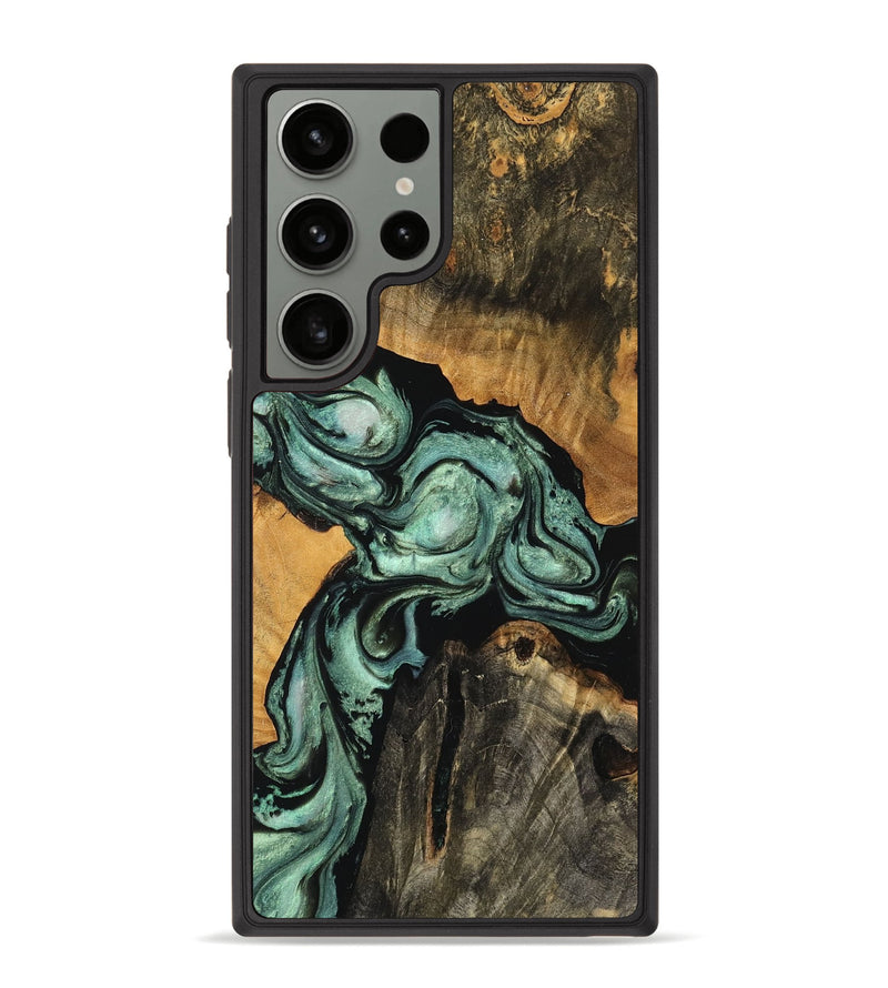 Galaxy S23 Ultra Wood Phone Case - Kaye (Green, 754714)