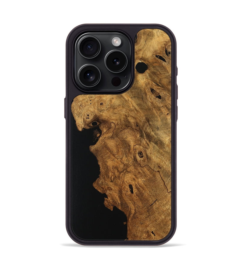 iPhone 15 Pro Wood Phone Case - Chantal (Wood Burl, 754778)