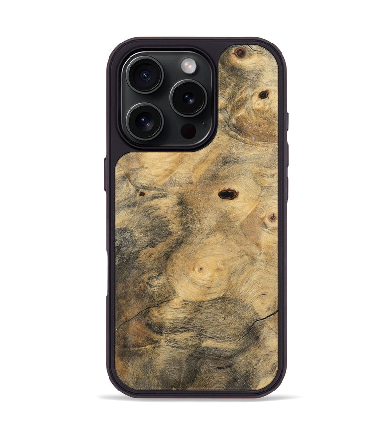 iPhone 16 Pro Wood Phone Case - Barrett (Wood Burl, 754780)