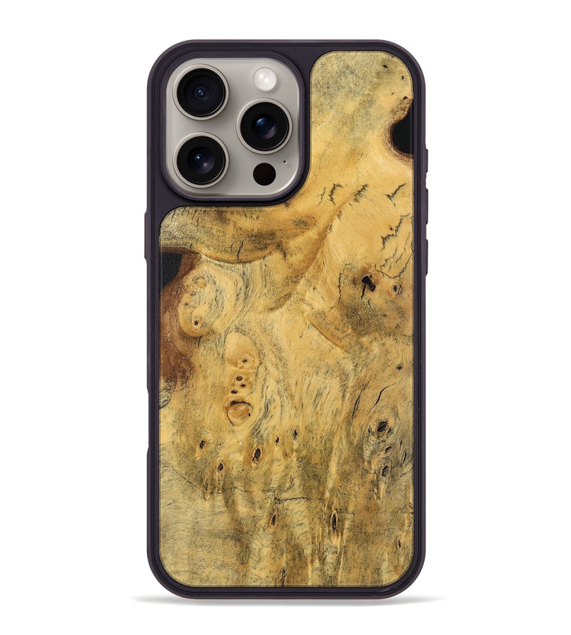 iPhone 16 Pro Max Wood Phone Case - Ona (Wood Burl, 754789)