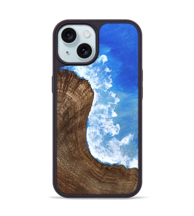 iPhone 15 Wood Phone Case - Kye (Coastal, 754829)
