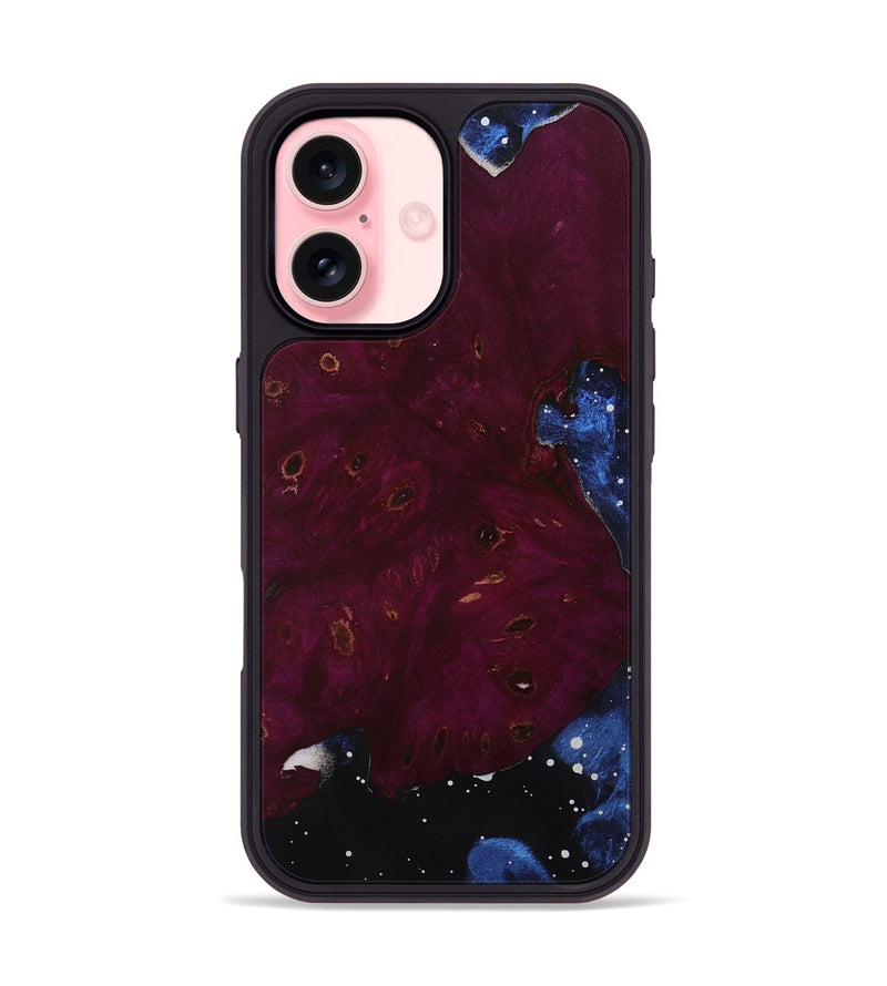 iPhone 16 Wood Phone Case - Beryl (Cosmos, 754927)