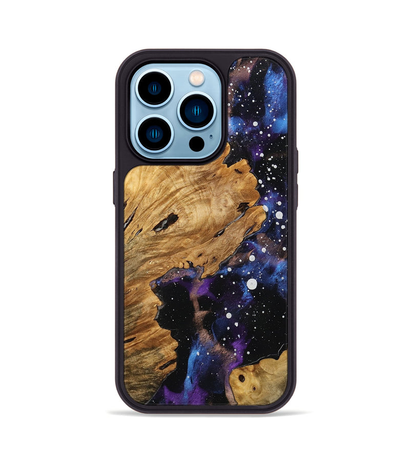 iPhone 14 Pro Wood Phone Case - Aaden (Cosmos, 754966)