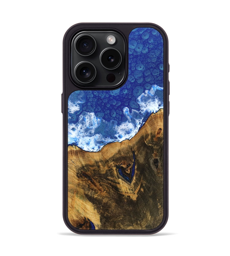 iPhone 15 Pro Wood Phone Case - Melody (Coastal, 755025)