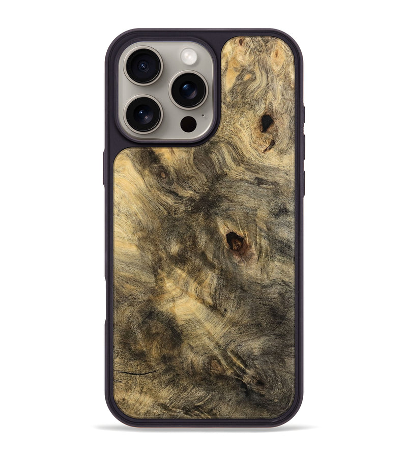 iPhone 16 Pro Max Wood Phone Case - Gatlin (Wood Burl, 755057)