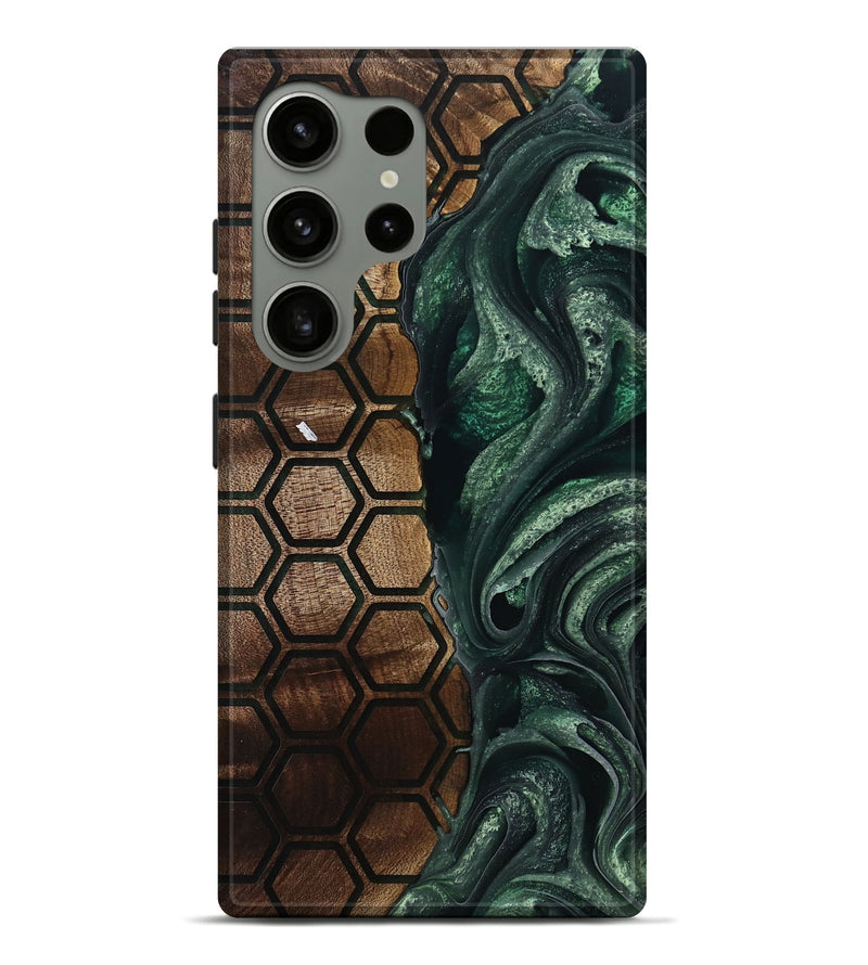 Galaxy S24 Ultra Wood Live Edge Phone Case - Lida (Pattern, 755077)