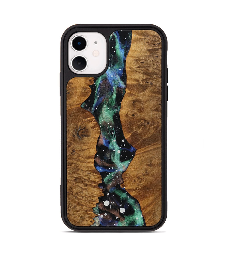 iPhone 11 Wood Phone Case - Shaina (Cosmos, 755274)