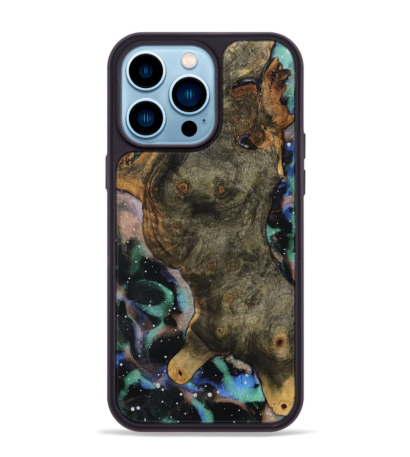 iPhone 14 Pro Max Wood Phone Case - Arlene (Cosmos, 755275)