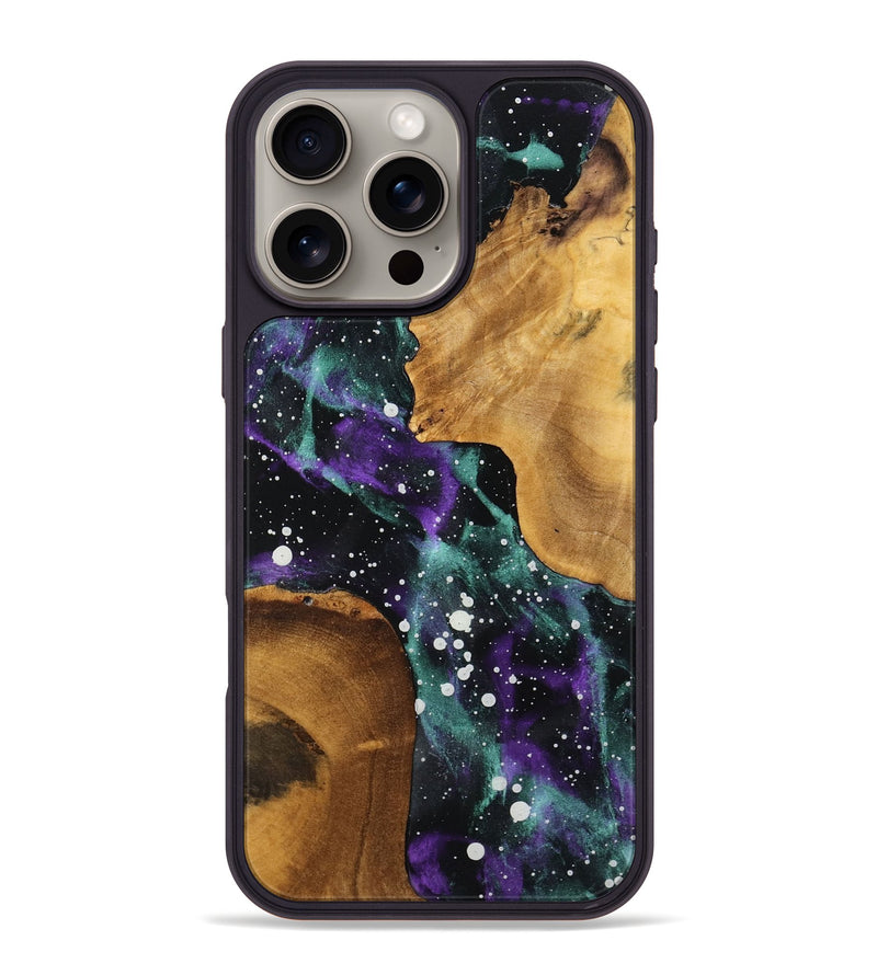 iPhone 16 Pro Max Wood Phone Case - Eboni (Cosmos, 755287)