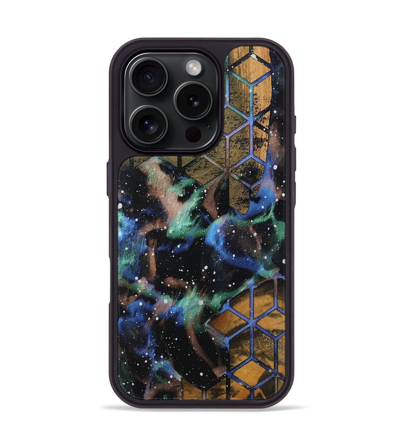 iPhone 16 Pro Wood Phone Case - Drew (Cosmos, 755334)