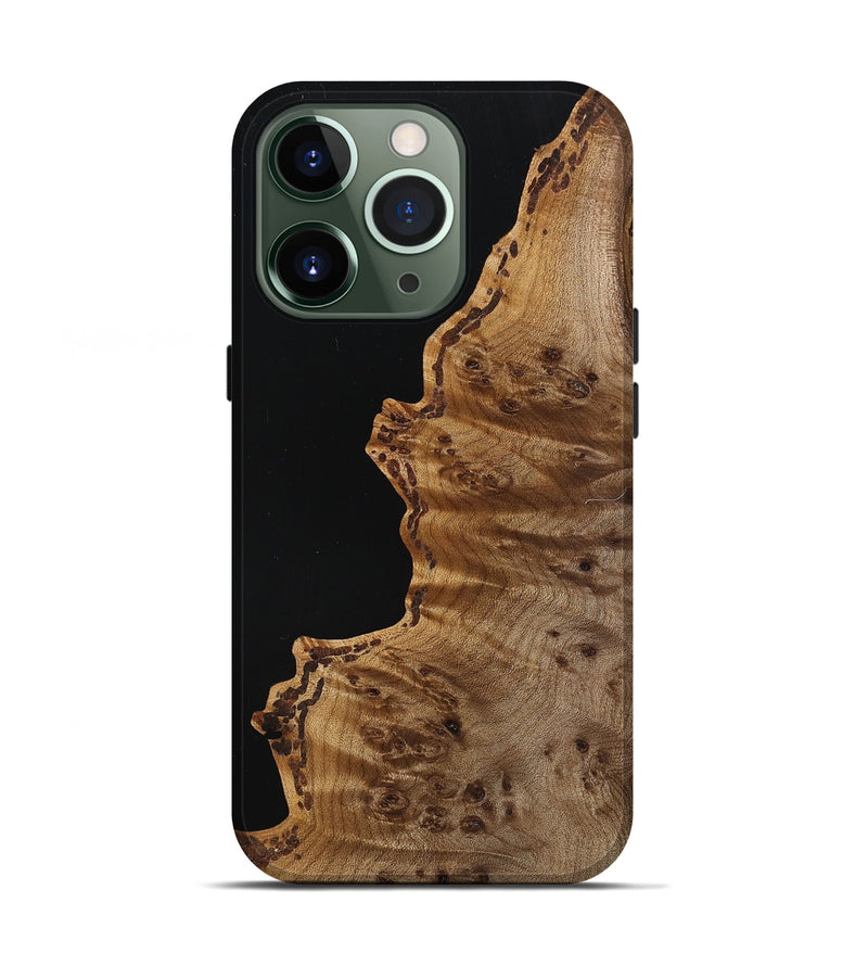 iPhone 13 Pro Wood Live Edge Phone Case - Tiffani (Wood Burl, 755363)
