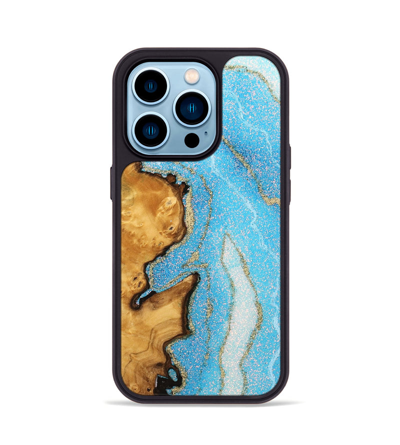 iPhone 14 Pro Wood Phone Case - Tatiana (Coastal, 755386)
