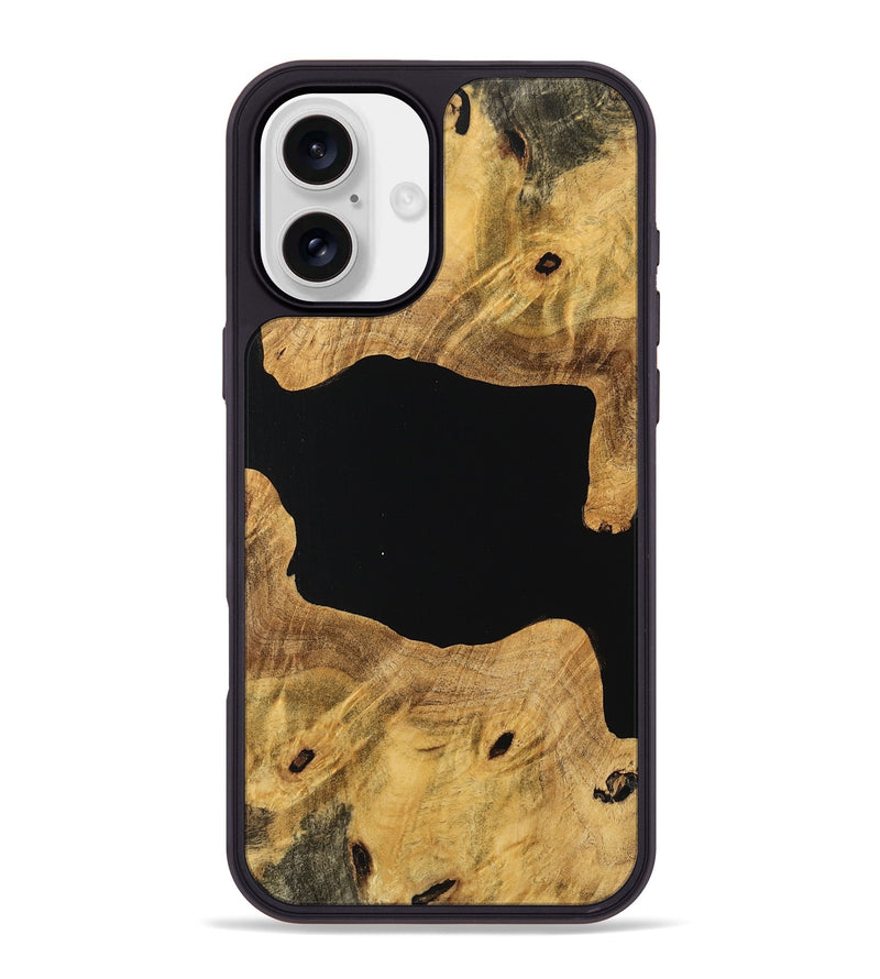 iPhone 16 Plus Wood Phone Case - Oleta (Wood Burl, 755420)