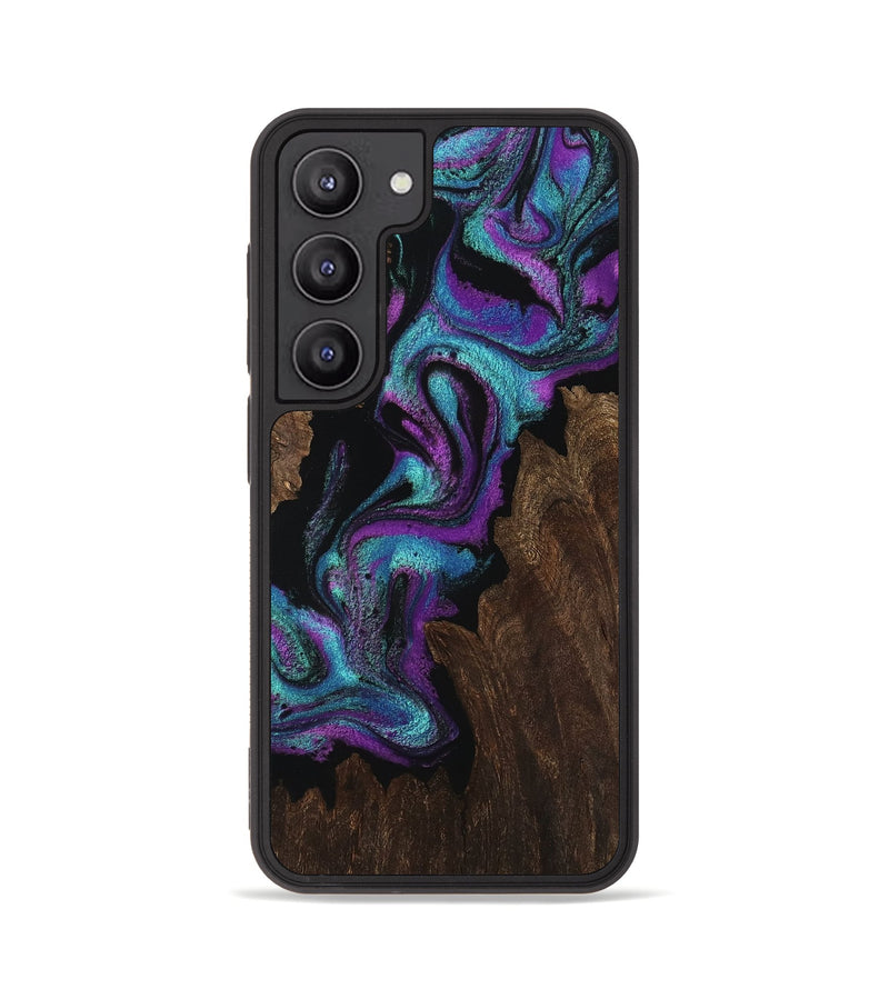 Galaxy S23 Wood Phone Case - Erika (Purple, 755455)