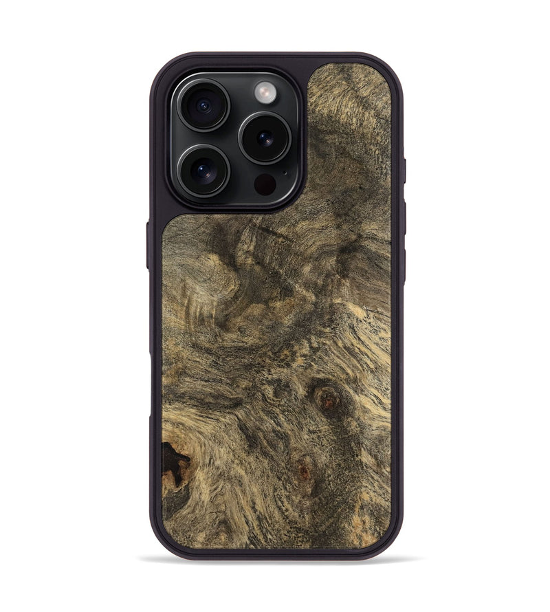iPhone 16 Pro Wood Phone Case - Chloe (Wood Burl, 755461)