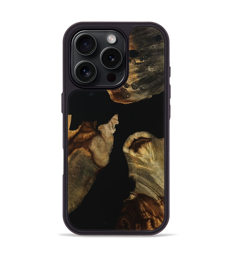 iPhone 16 Pro Wood Phone Case - Laci (Wood Burl, 755465)