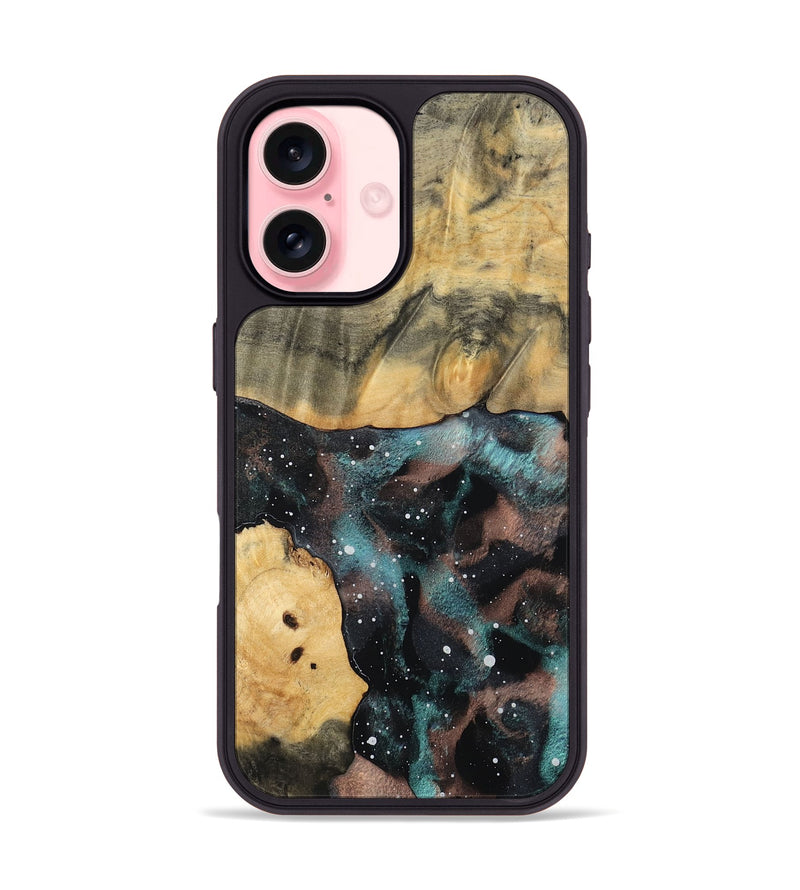 iPhone 16 Wood Phone Case - Cristy (Cosmos, 755529)