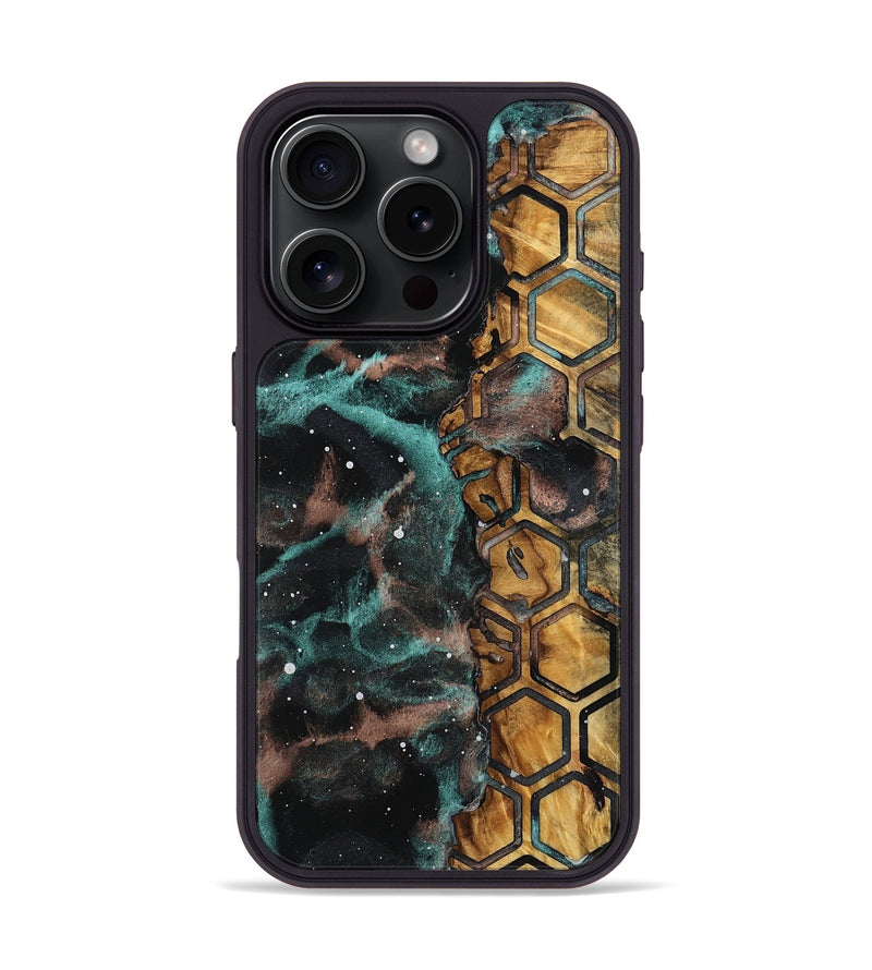 iPhone 16 Pro Wood Phone Case - Aspyn (Cosmos, 755567)