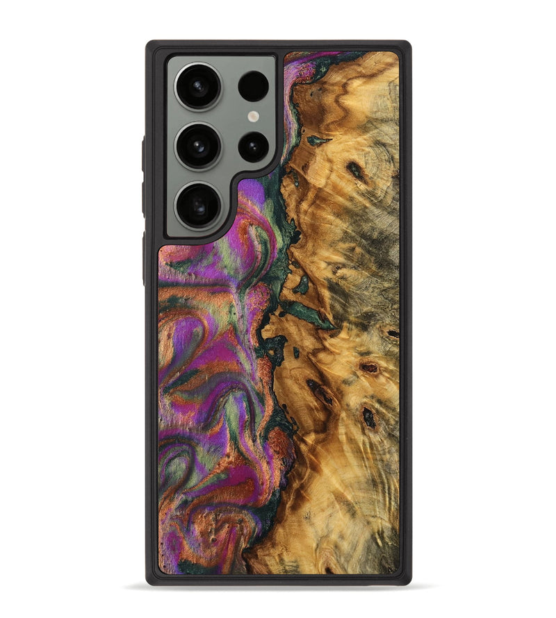 Galaxy S23 Ultra Wood Phone Case - Jewell (Green, 755609)