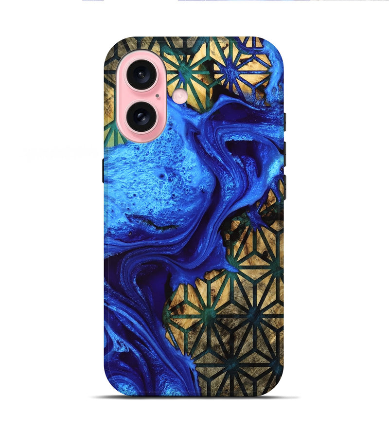 iPhone 16 Wood Live Edge Phone Case - Talon (Pattern, 755644)