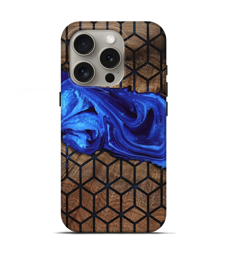 iPhone 16 Pro Wood Live Edge Phone Case - Diana (Pattern, 755658)