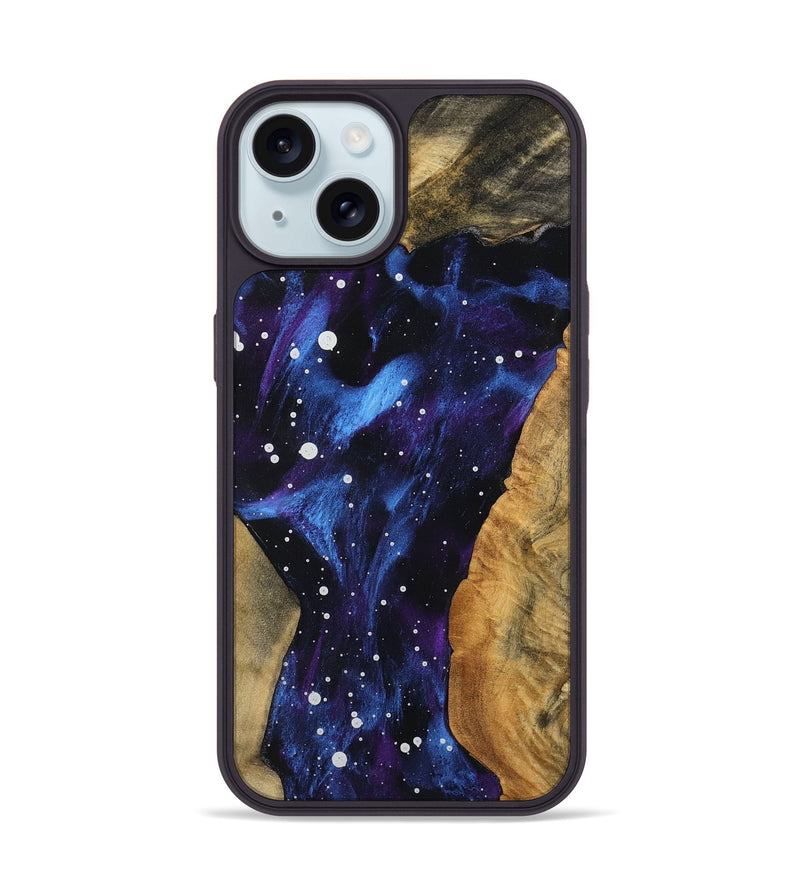 iPhone 15 Wood Phone Case - Kaylen (Cosmos, 755659)