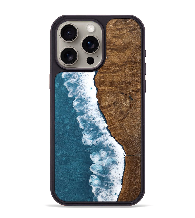 iPhone 15 Pro Max Wood Phone Case - Zahir (Coastal, 755808)