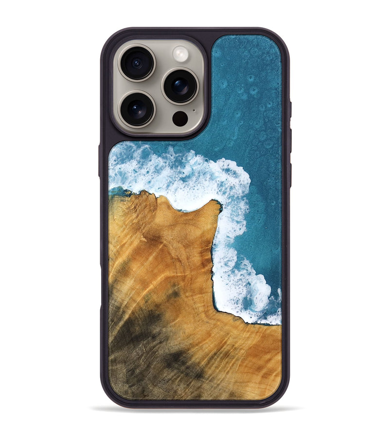 iPhone 16 Pro Max Wood Phone Case - Hilma (Coastal, 755809)