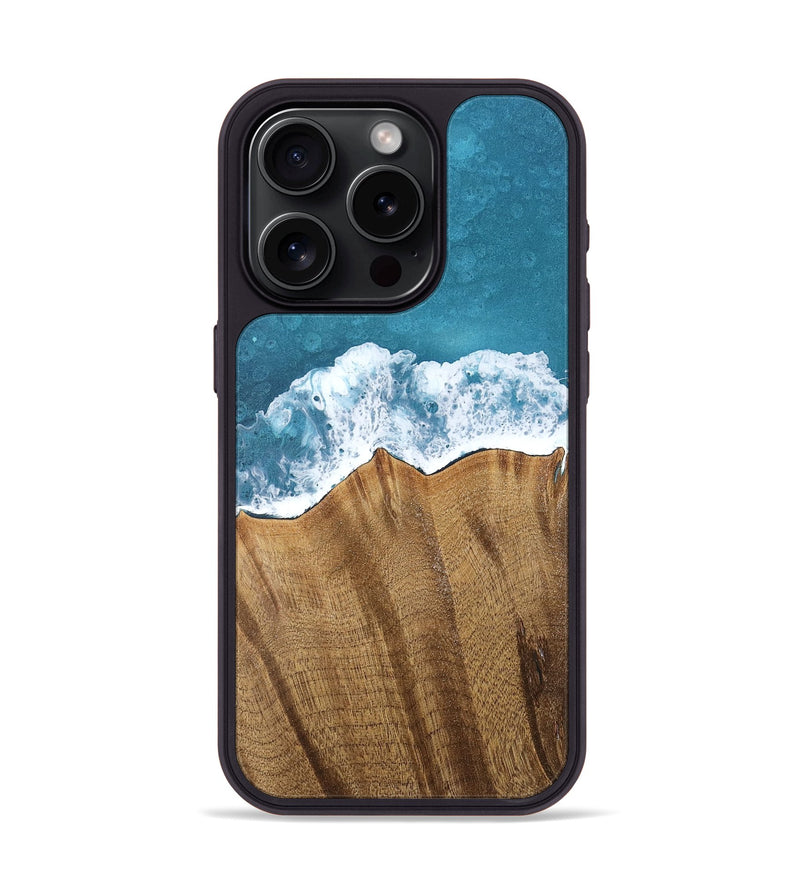 iPhone 15 Pro Wood Phone Case - Kahlani (Coastal, 755847)