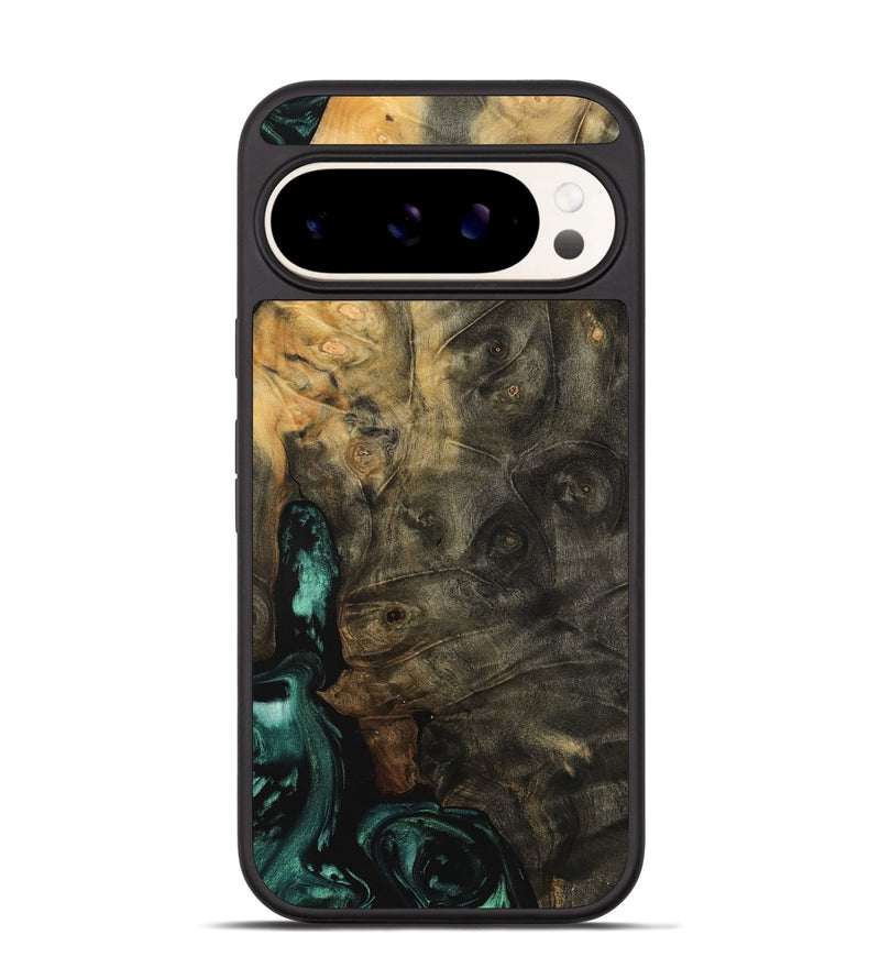 Pixel 9 Wood Phone Case - Emmett (Green, 755862)