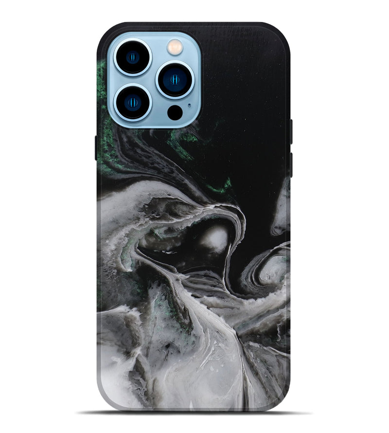 iPhone 14 Pro Max Wood Live Edge Phone Case - Latonia (Vapor, 756151)