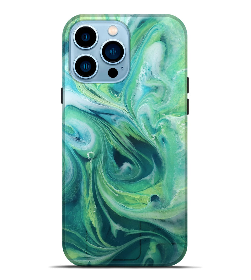 iPhone 14 Pro Max ResinArt Live Edge Phone Case - Adella (Vapor, 756199)