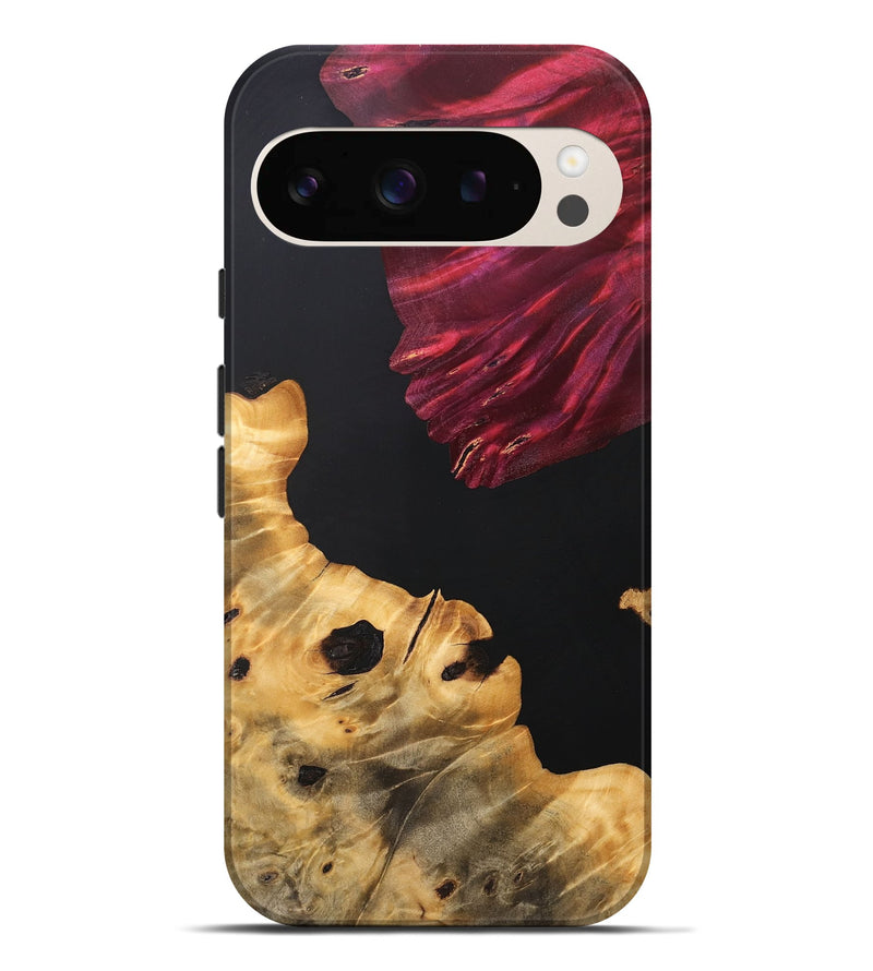 Pixel 9 Pro XL Wood Live Edge Phone Case - Elzie (Wood Burl, 756217)
