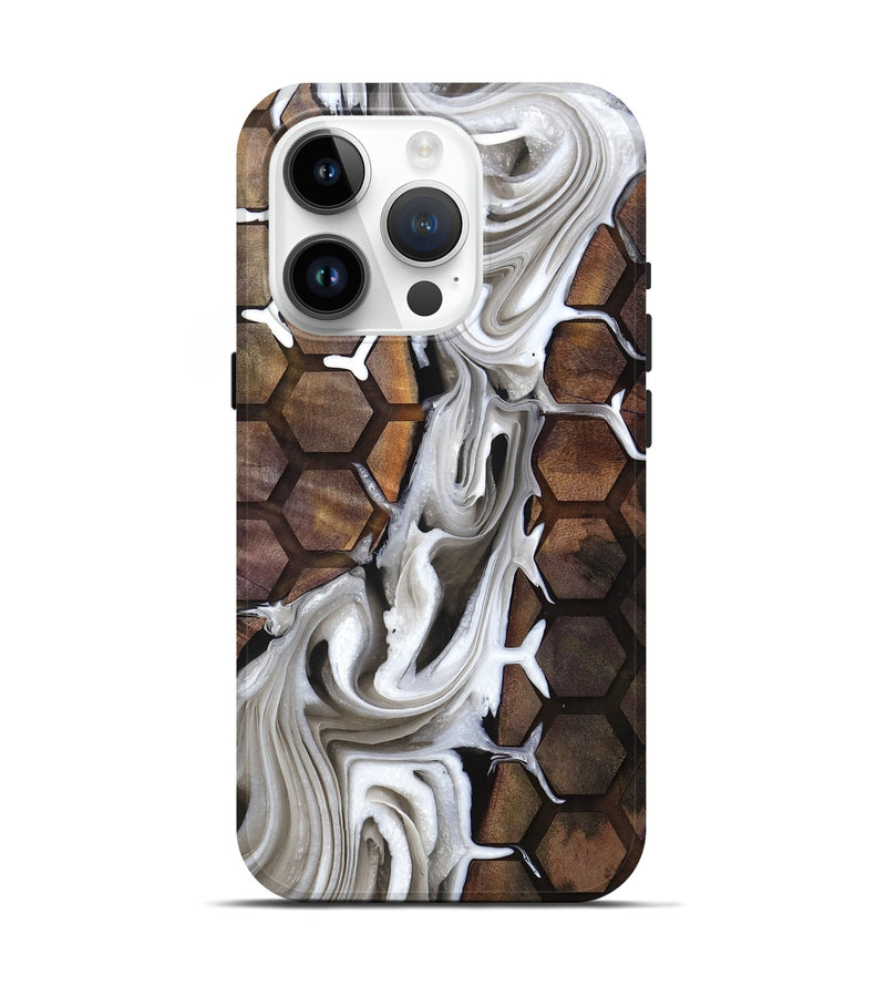 iPhone 15 Pro Wood Live Edge Phone Case - Jax (Pattern, 756227)