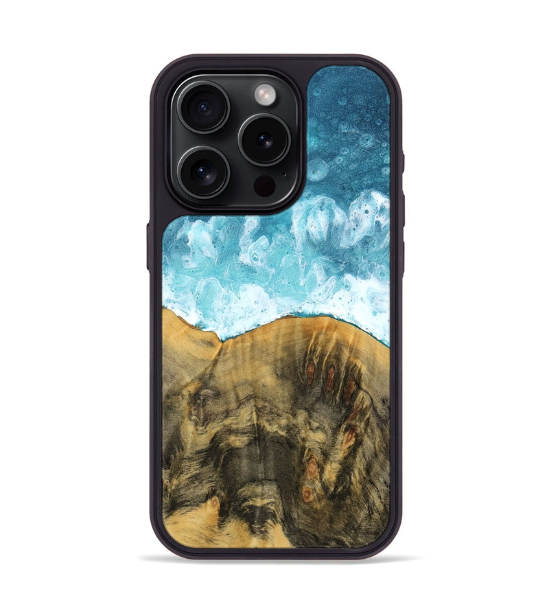 iPhone 15 Pro Wood Phone Case - Nora (Coastal, 756464)