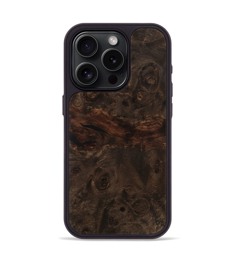 iPhone 15 Pro Wood Phone Case - Joan (Wood Burl, 756471)