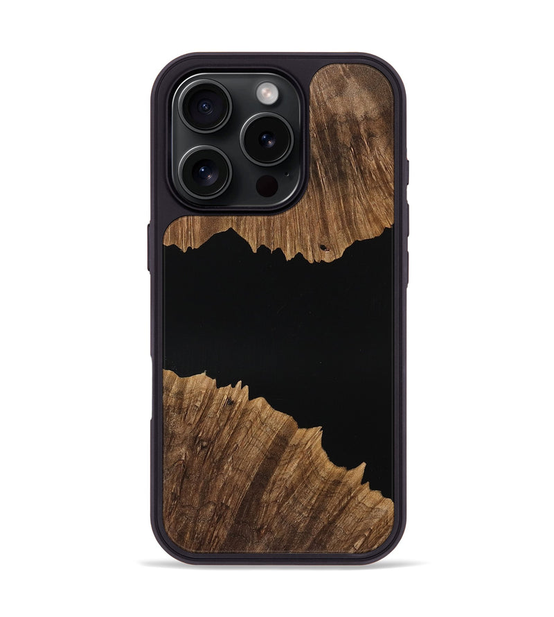iPhone 16 Pro Wood Phone Case - Quincy (Wood Burl, 756476)