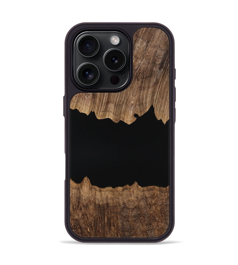iPhone 16 Pro Wood Phone Case - Raphael (Wood Burl, 756508)