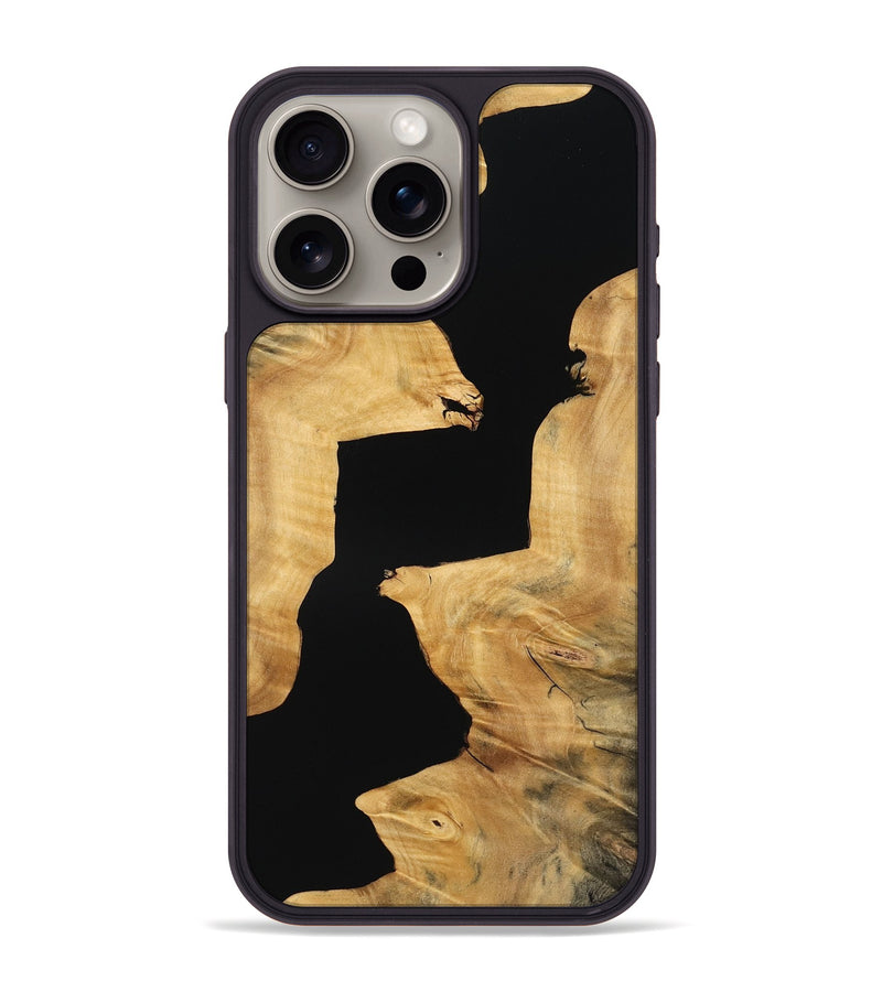 iPhone 15 Pro Max Wood Phone Case - Ember (Wood Burl, 756527)