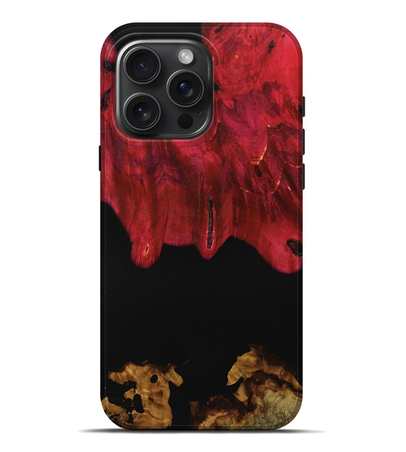iPhone 16 Pro Max Wood Live Edge Phone Case - Kyle (Wood Burl, 756561)