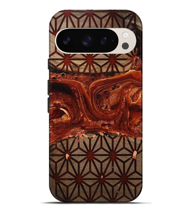 Pixel 9 Pro XL Wood Live Edge Phone Case - Dixie (Pattern, 756562)