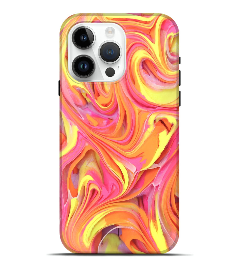 iPhone 15 Pro Max ResinArt Live Edge Phone Case - Pansy (The Lab, 756565)