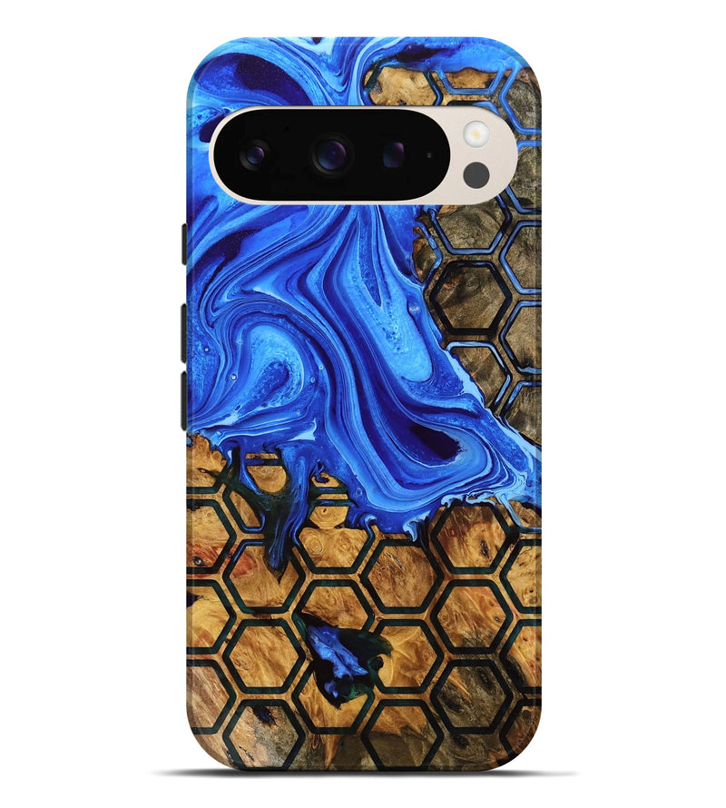 Pixel 9 Pro XL Wood Live Edge Phone Case - Manuela (Pattern, 756566)