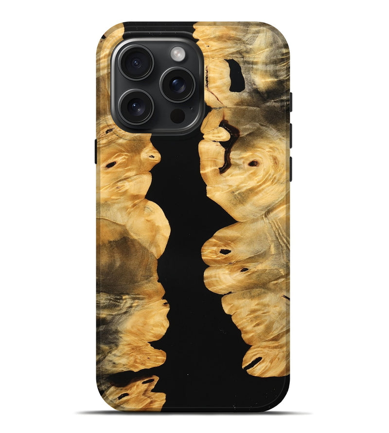 iPhone 16 Pro Max Wood Live Edge Phone Case - Daisie (Wood Burl, 756572)