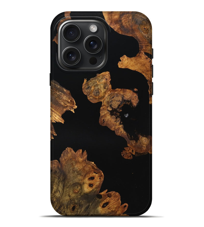 iPhone 16 Pro Max Wood Live Edge Phone Case - Vince (Wood Burl, 756590)