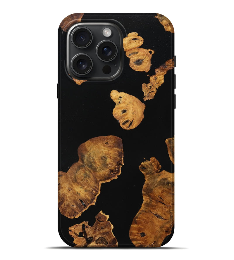 iPhone 16 Pro Max Wood Live Edge Phone Case - Dolly (Wood Burl, 756592)