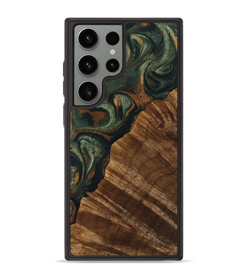 Galaxy S23 Ultra Wood Phone Case - Jacey (Green, 756623)