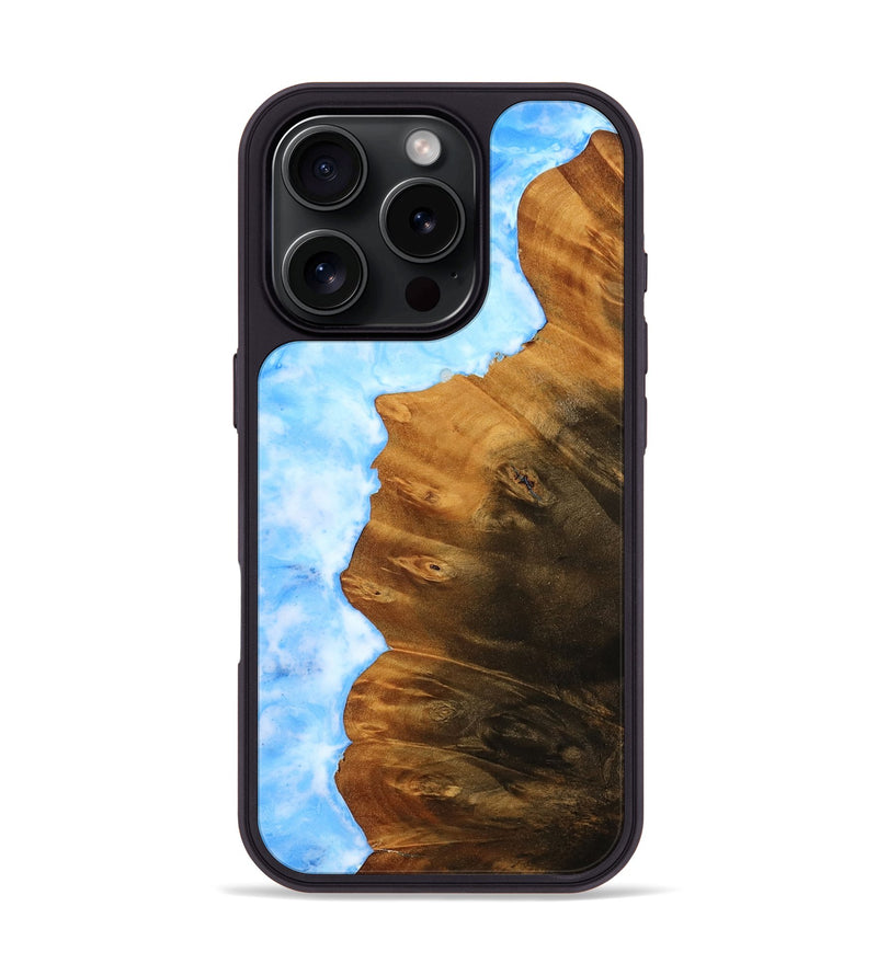 iPhone 16 Pro Wood Phone Case - Teresa (Coastal, 756642)