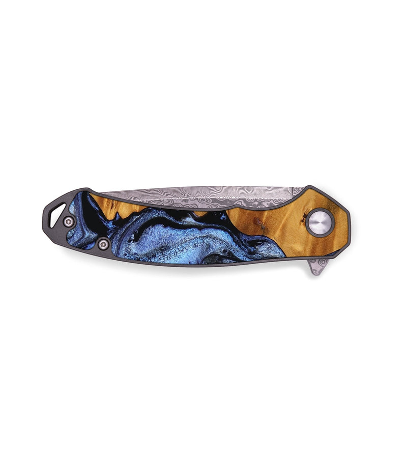 EDC Wood Pocket Knife - Gian (Blue, 756657)